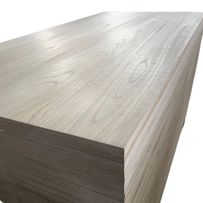 FSC Certified Paulownia Wood Edge Glued Finger Joint Solid Wood Board M3 для мебели