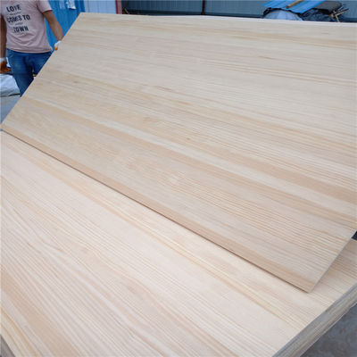 Высокая сосна Paulownia Poplar Joint Wood Heze Board с очищенной поверхностью