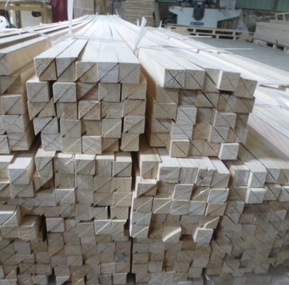 Paulownia Batten Square Triangle Chamfer Wood Strips с возможностью решения проектов