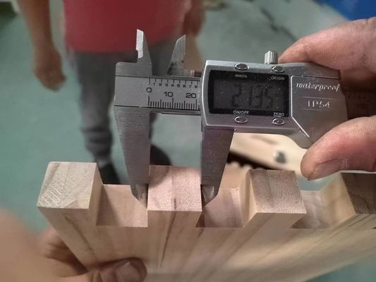 Настраиваемый размер натуральный / отбеленный соломинка коробка сосновая доска улей коробка с четырьмя рамами