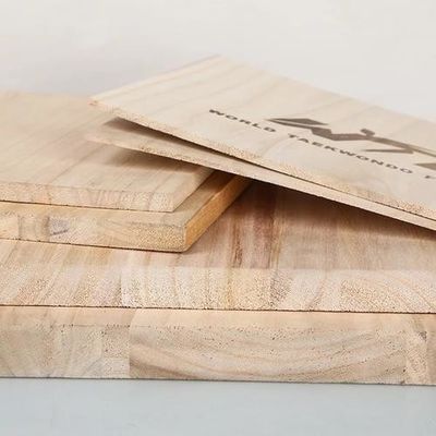 Настраиваемый логотип 225X300MM Паулоwnia Breaking Boards Для Таэквондо Каратэ