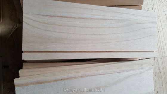Твердое дерево Paulownia Edge Склеенная доска Китайский дизайн стиль Настраиваемые деревянные панели