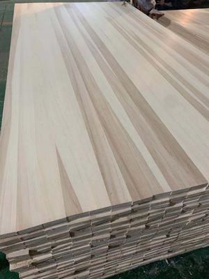 100mm-2440mm Естественная текстура Твердое дерево Мебель Поплярная доска панель Край Клейная доска