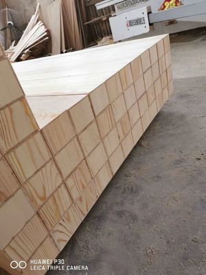 Постельная рама с деревянными панелями Paulownia с содержанием влаги 8%-12% и деревянные плиты