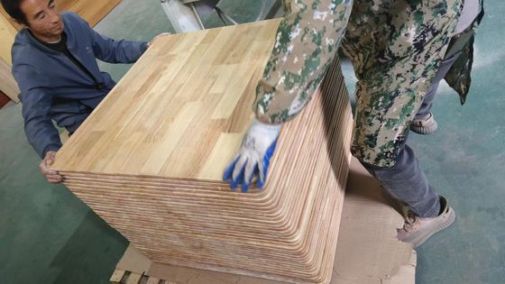 Массовая деревянная настольная панель УФ дубовая панель резиновая деревянная пальчатая совместная панель для настольных столов из массивного дерева