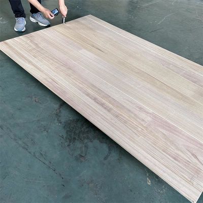 Доска из натуральной массивной древесины Paulownia класса AB или ABC с беленой отделкой из натурального дерева