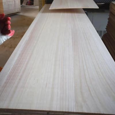 FSC Certified Paulownia Wood Edge Glued Finger Joint Solid Wood Board M3 для мебели