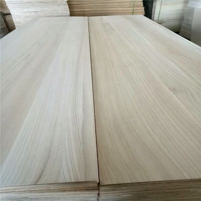 FSC Certified Paulownia Wood Edge Glued Finger Joint Solid Wood Board M3 для мебели