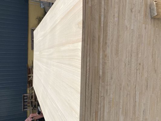 FSC Certified Paulownia Wood Edge Glued Finger Joint Solid Wood Board M3 для мебели