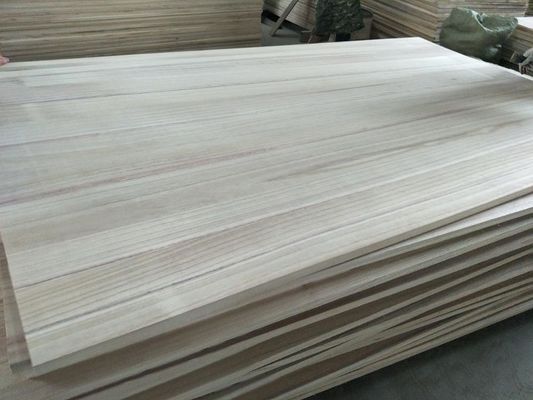 Массивный древесный клей Паулуния Деревянные панели Finger Joint Board с сроком производства 5-15 дней