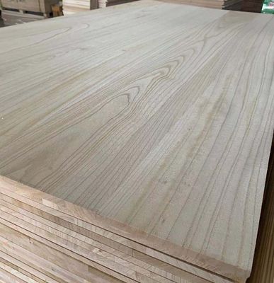 FSC 100% сертифицированная 3mm-50mm Паулоwnia деревянная доска для производства мебели на заказ