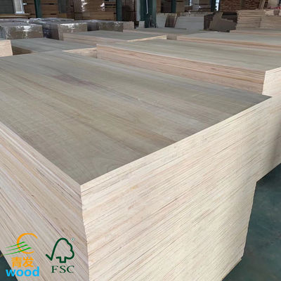 1220x2440мм Qingfa Paulownia деревянная доска с послепродажной службой