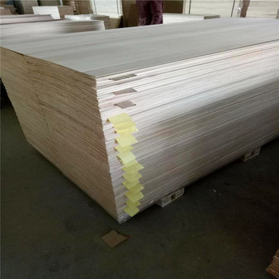 FSC сертифицированная твердая деревянная панель Paulownia для мебельной двери