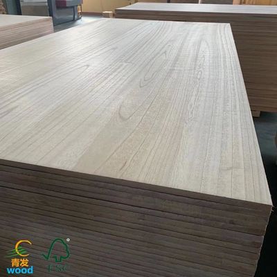 Неоконченные доски из дерева Paulownia Tomentosa с гладкой поверхностью и содержанием влаги 8%-12%